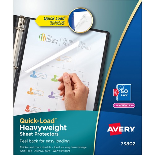 Sheet Protectors Spine Inserts & Labels
